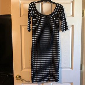 Off The Shoulder Midi Dress